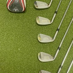 Used Right Handed MaxFli Black MAX Irons 4H 5-PW Regular Flex Steel Golf Set -Callaway Club Shop IMG 7991