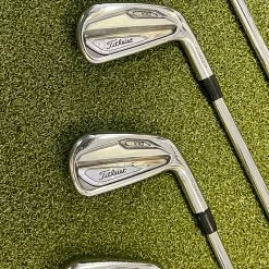 Used RH Titleist T100 Irons 4-PW $-Taper 125g Stiff Plus Flex Steel Golf Set 21 Used RH Titleist T100 Irons 4-PW $-Taper 125g Stiff Plus Flex Steel Golf Set -Callaway Club Shop IMG 8100 2