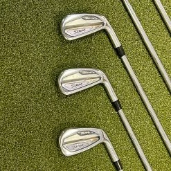 Used RH Titleist T100 Irons 4-PW $-Taper 125g Stiff Plus Flex Steel Golf Set 19 Used RH Titleist T100 Irons 4-PW $-Taper 125g Stiff Plus Flex Steel Golf Set -Callaway Club Shop IMG 8102 2