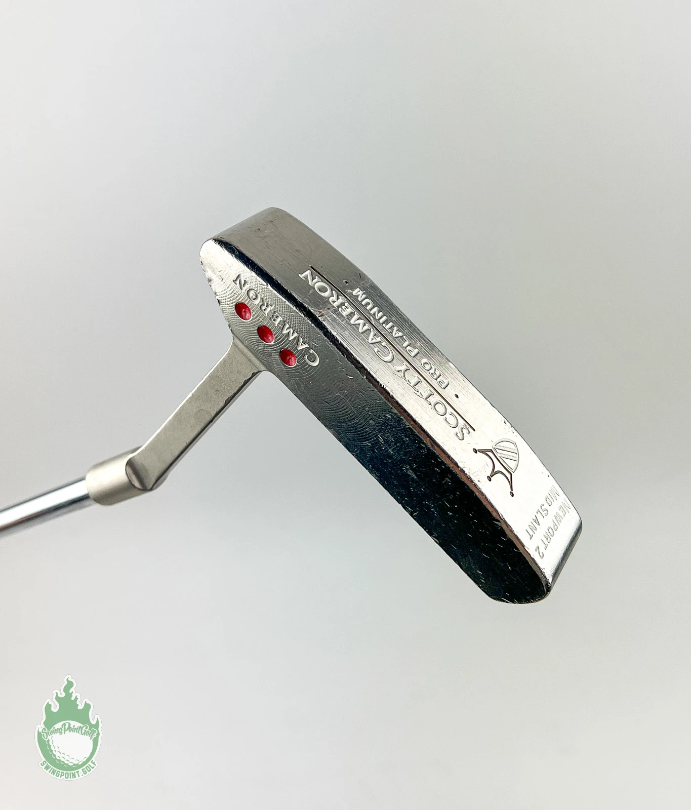 Used Titleist Scotty Cameron Pro Platinum Newport 2 Mid Slant 35″ Putter Golf 6 Used Titleist Scotty Cameron Pro Platinum Newport 2 Mid Slant 35″ Putter Golf - Image 4