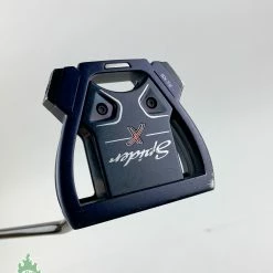 Used Right Handed TaylorMade Spider X Navy 34″ Putter Black Steel Golf Club -Callaway Club Shop IMG 8313 2