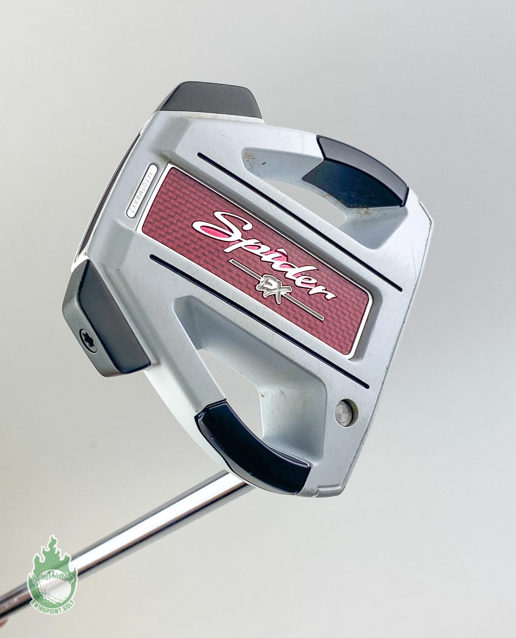 Used Right Handed TaylorMade Spider EX Ghost White 35″ Putter Steel Golf Club 3 Used Right Handed TaylorMade Spider EX Ghost White 35″ Putter Steel Golf Club