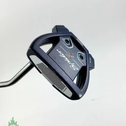 Used Right Handed TaylorMade Spider X Navy 34″ Putter Black Steel Golf Club -Callaway Club Shop IMG 8314 1