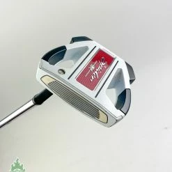 Used Right Handed TaylorMade Spider EX Ghost White 35″ Putter Steel Golf Club 25 Used Right Handed TaylorMade Spider EX Ghost White 35″ Putter Steel Golf Club -Callaway Club Shop IMG 8316 1 1
