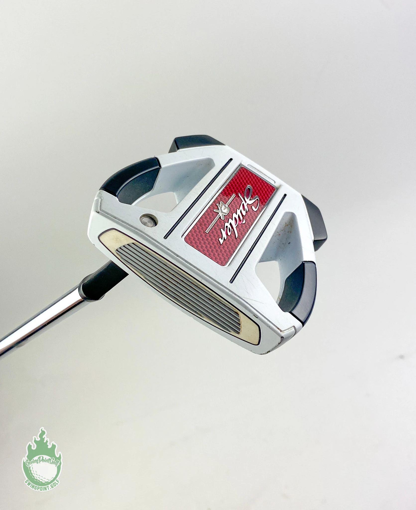 Used Right Handed TaylorMade Spider EX Ghost White 35″ Putter Steel Golf Club 14 Used Right Handed TaylorMade Spider EX Ghost White 35″ Putter Steel Golf Club - Image 12