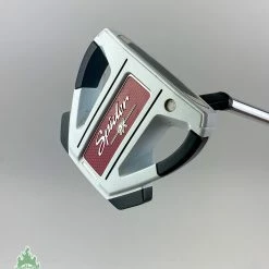 Used Right Handed TaylorMade Spider EX Ghost White 35″ Putter Steel Golf Club 24 Used Right Handed TaylorMade Spider EX Ghost White 35″ Putter Steel Golf Club -Callaway Club Shop IMG 8317 1 1