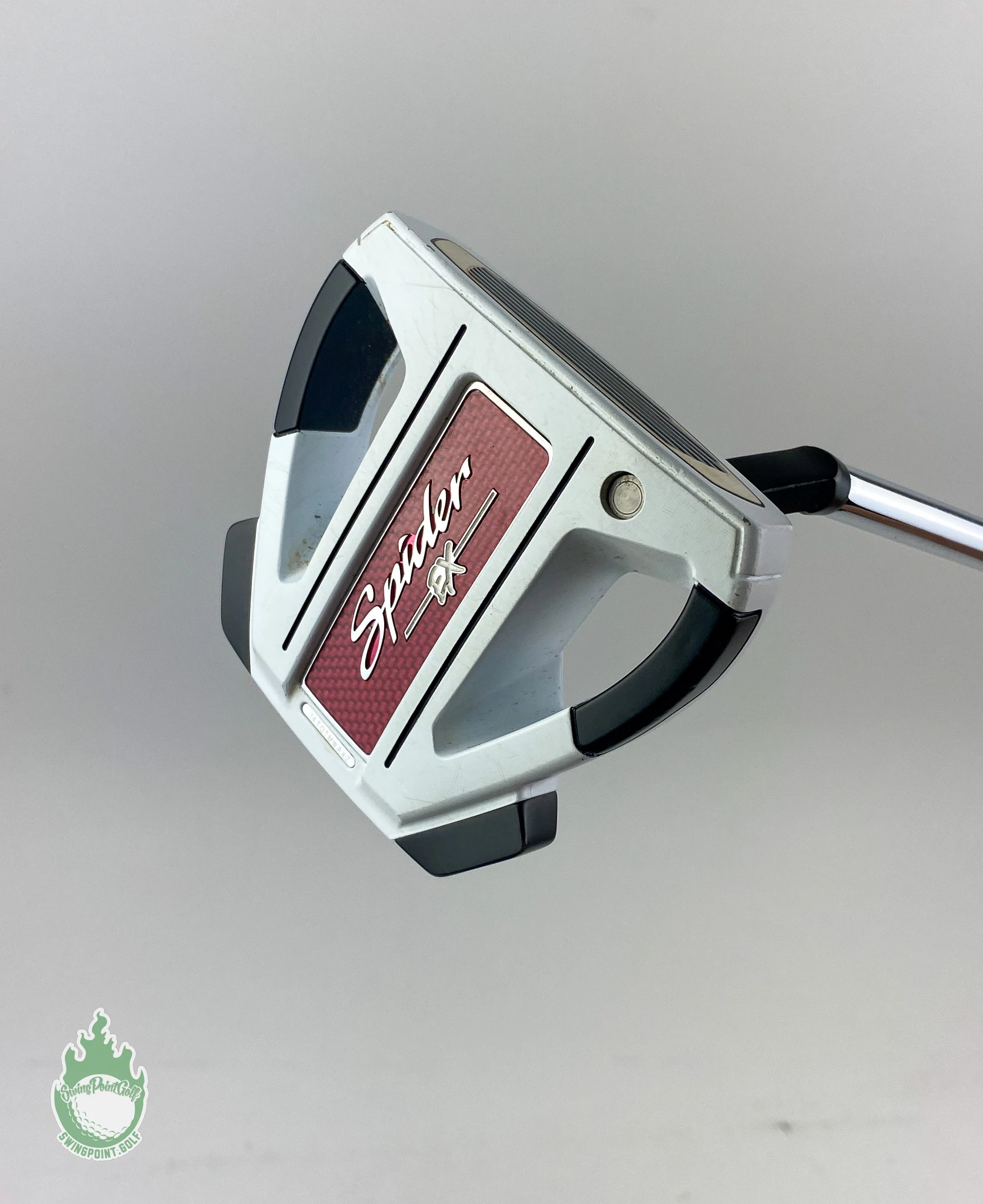 Used Right Handed TaylorMade Spider EX Ghost White 35″ Putter Steel Golf Club 13 Used Right Handed TaylorMade Spider EX Ghost White 35″ Putter Steel Golf Club - Image 11