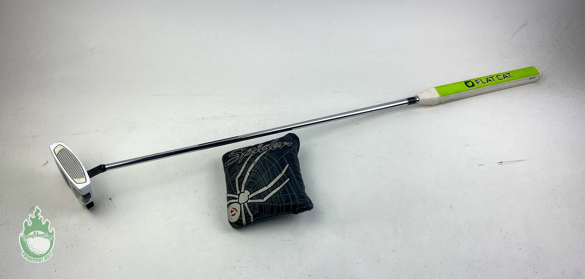 Used Right Handed TaylorMade Spider EX Ghost White 35″ Putter Steel Golf Club 5 Used Right Handed TaylorMade Spider EX Ghost White 35″ Putter Steel Golf Club - Image 3