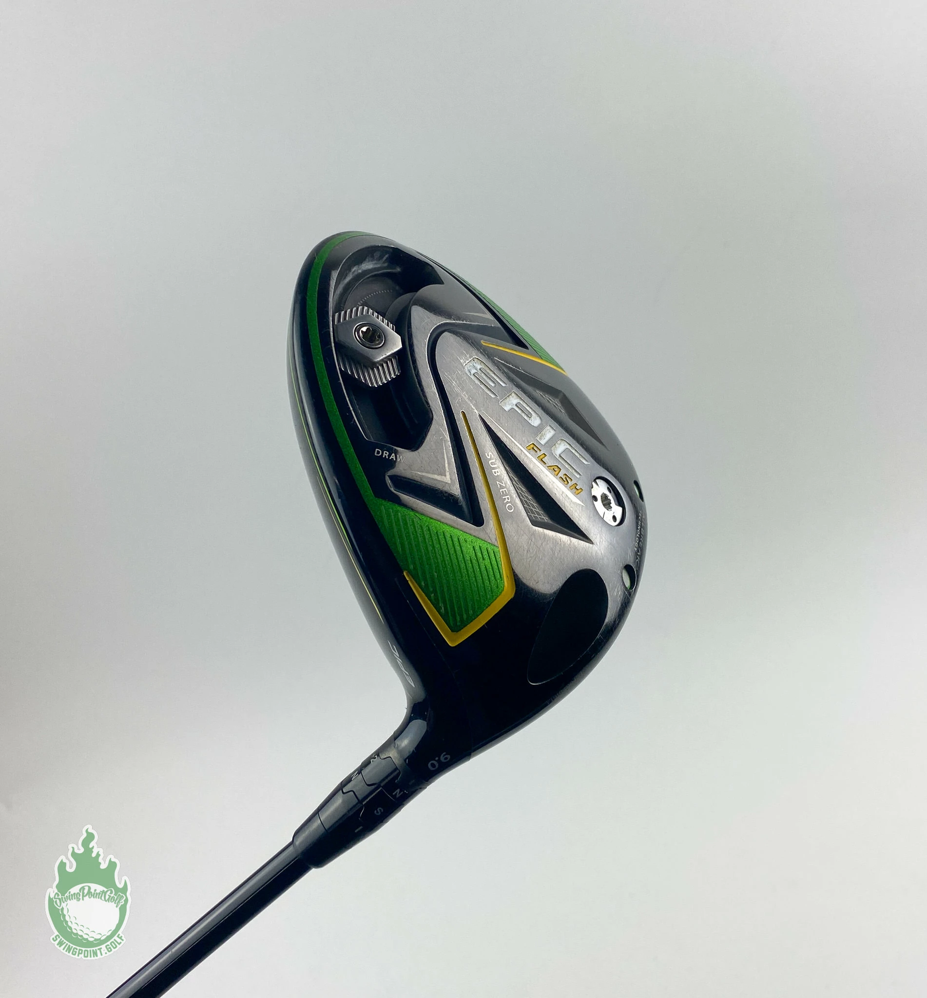 Used RH Callaway EPIC Flash Sub Zero Driver 9* RDX 6.0 60g Stiff Graphite Golf 3 Used RH Callaway EPIC Flash Sub Zero Driver 9* RDX 6.0 60g Stiff Graphite Golf