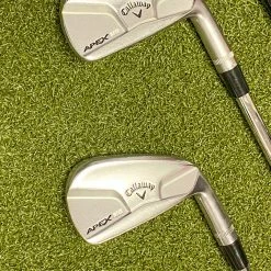 Used RH Callaway APEX MB Forged Irons 4-PW Tour 130g Stiff Flex Steel Golf Set -Callaway Club Shop IMG 8382 2