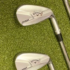 Used RH Callaway APEX MB Forged Irons 4-PW Tour 130g Stiff Flex Steel Golf Set -Callaway Club Shop IMG 8383 2