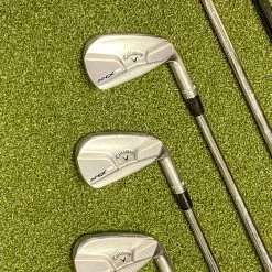 Used RH Callaway APEX MB Forged Irons 4-PW Tour 130g Stiff Flex Steel Golf Set -Callaway Club Shop IMG 8384 2