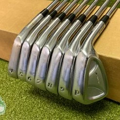 Used Right Handed Yonex Nano V Forged Irons 4-PW Regular Flex Steel Golf Set