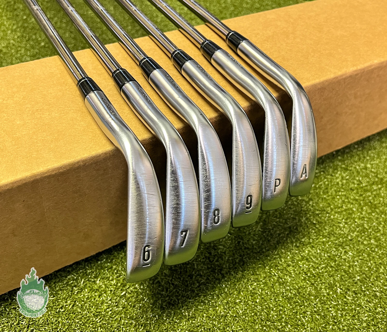 Used Callaway APEX Forged ’21 Irons 6-PW/AW Recoil ZT9 Stiff Graphite Golf Set 4 Used Callaway APEX Forged ’21 Irons 6-PW/AW Recoil ZT9 Stiff Graphite Golf Set - Image 2