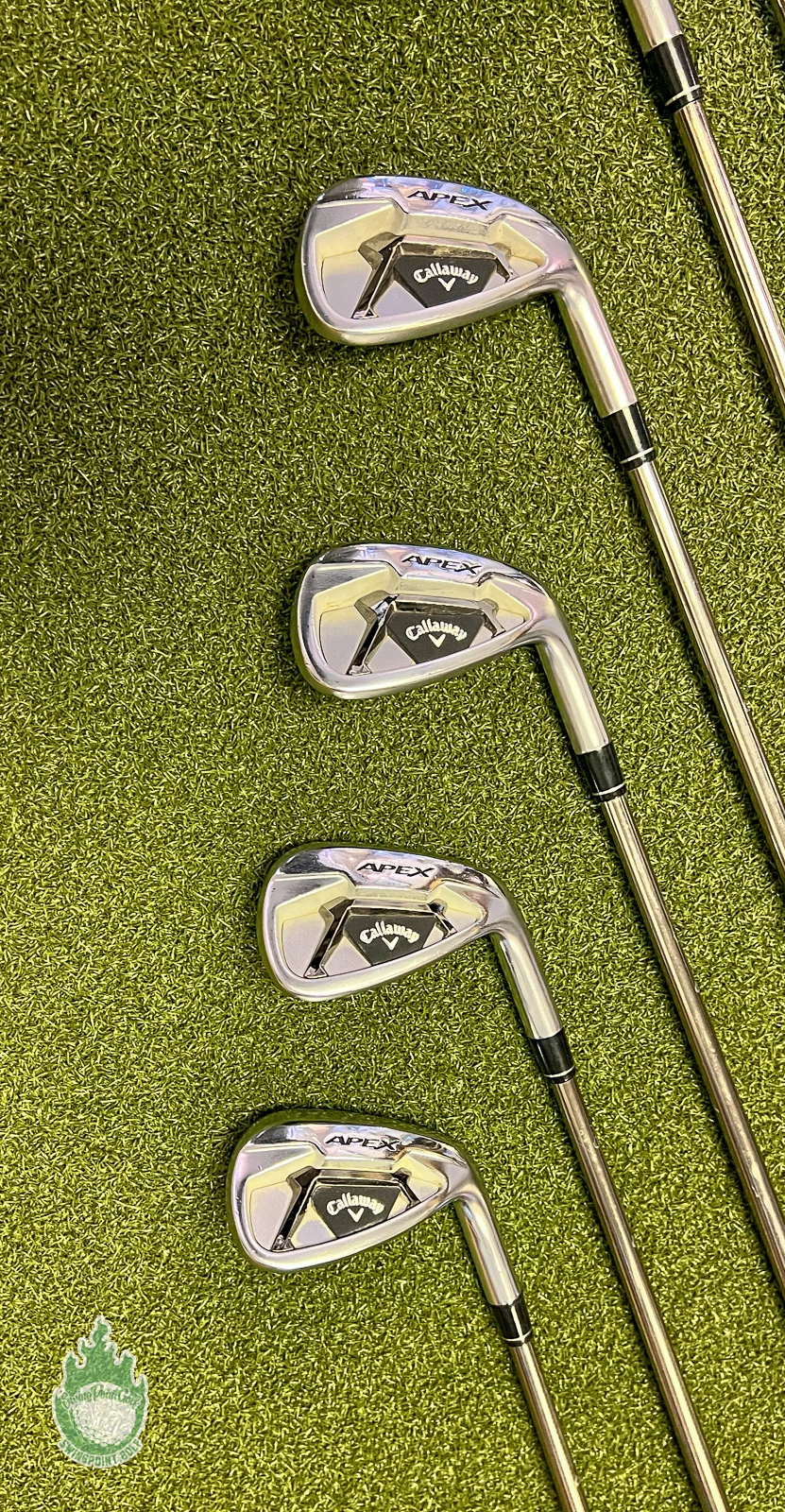 Used Callaway APEX Forged ’21 Irons 6-PW/AW Recoil ZT9 Stiff Graphite Golf Set 10 Used Callaway APEX Forged ’21 Irons 6-PW/AW Recoil ZT9 Stiff Graphite Golf Set - Image 8