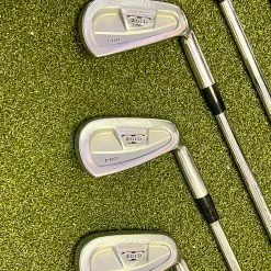 Used RH Mizuno T-Zoid Pro Irons 3-PW DG S300 Stiff Flex Steel Golf Club Set -Callaway Club Shop IMG 8418 1