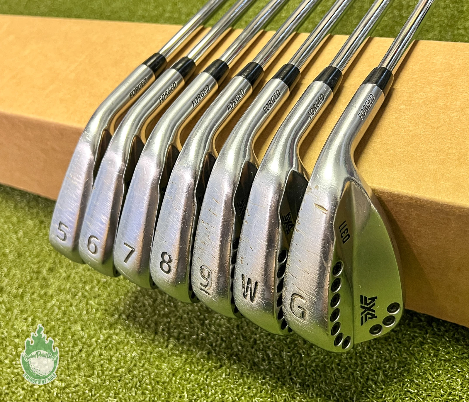 Used PXG 0311 Forged Irons 5-PW/GW N.S. Pro 850GH Regular Flex Steel Golf Set 3 Used PXG 0311 Forged Irons 5-PW/GW N.S. Pro 850GH Regular Flex Steel Golf Set