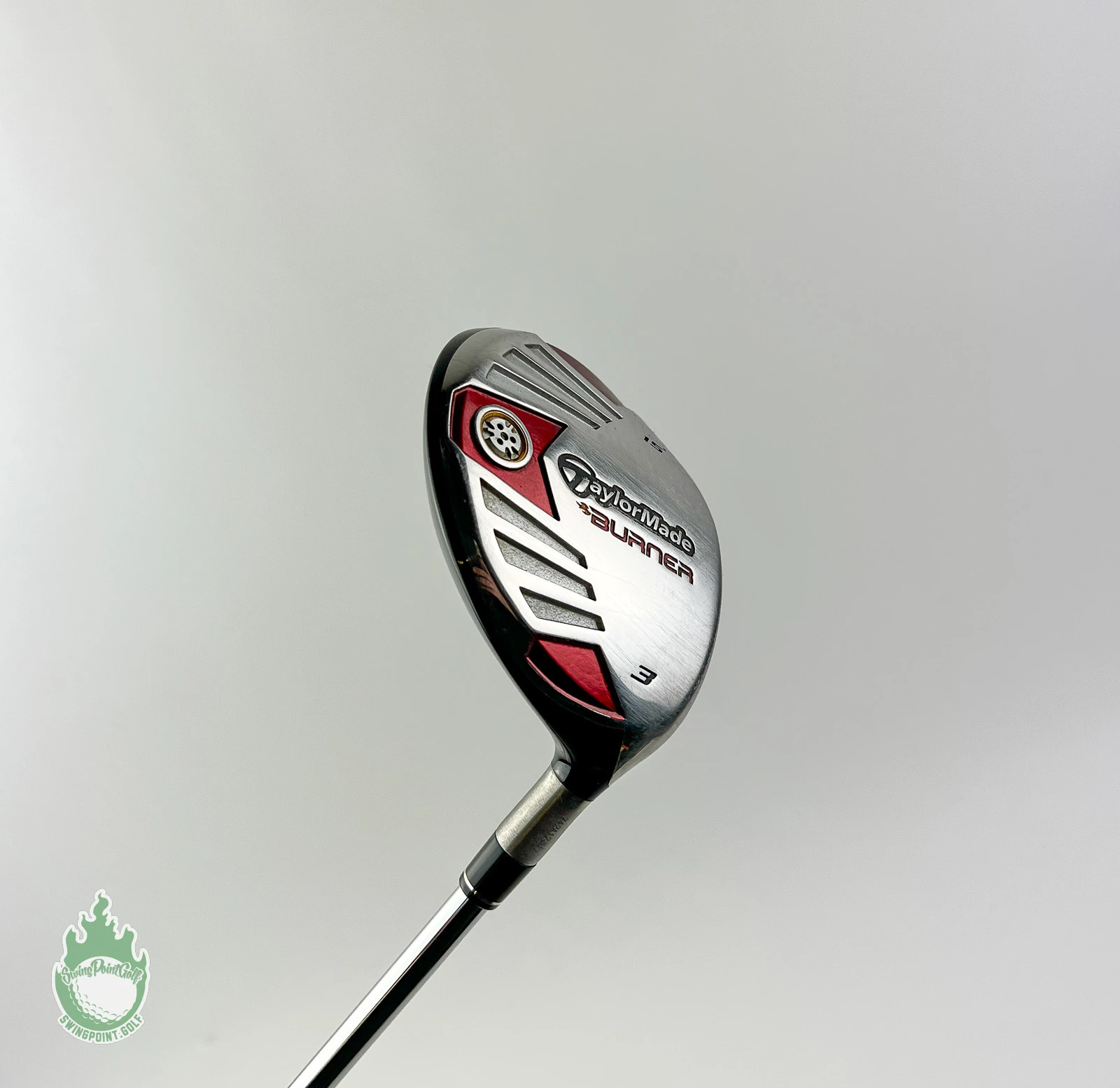 Used Right Handed TaylorMade Burner 3 Wood 15* DG Stiff Flex Steel Golf Club 4 Used Right Handed TaylorMade Burner 3 Wood 15* DG Stiff Flex Steel Golf Club - Image 2