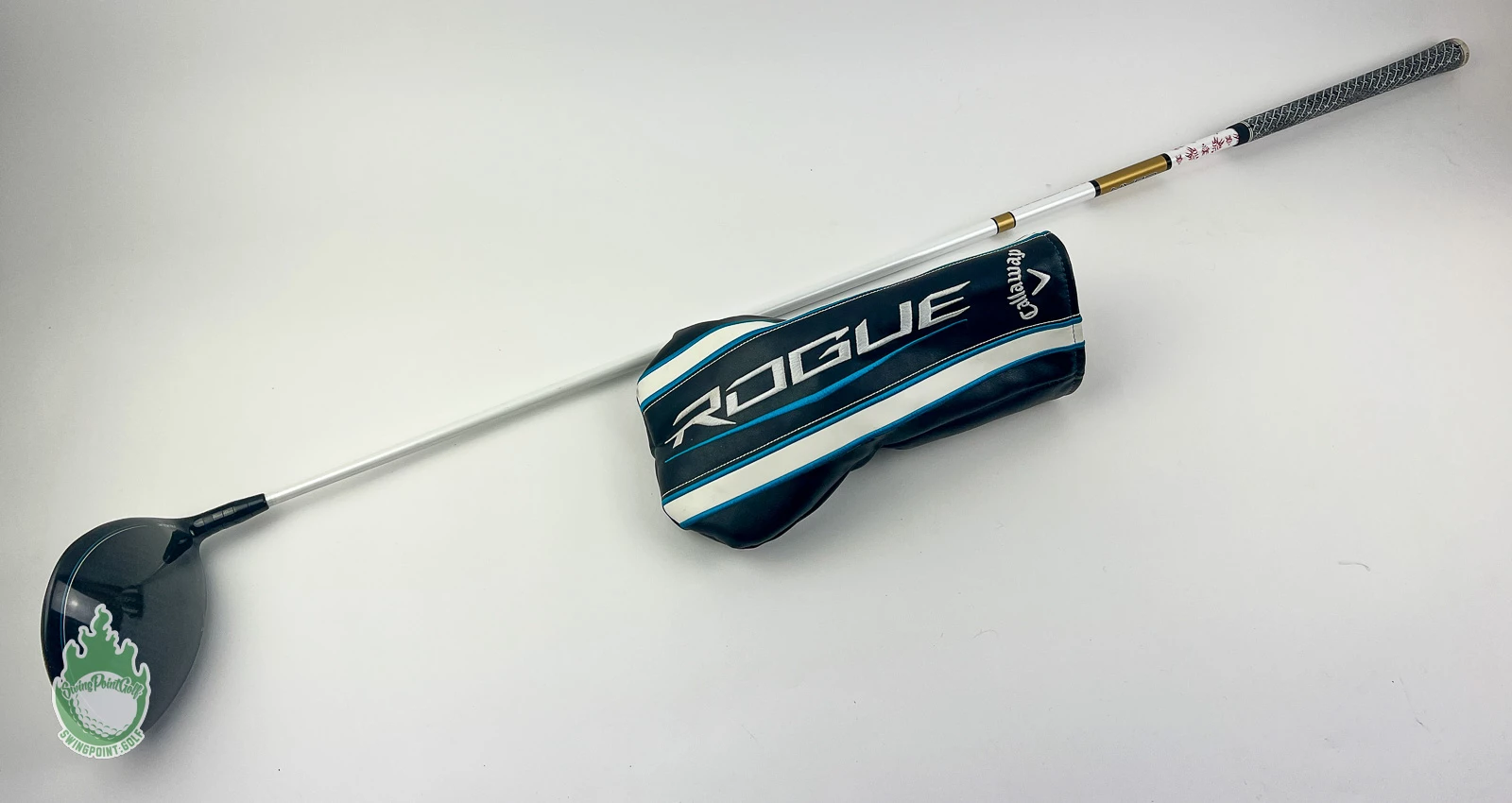 Used RH Callaway Rogue Driver 9* OBAN Kiyoshi 65g Stiff Flex Graphite Golf Club 5 Used RH Callaway Rogue Driver 9* OBAN Kiyoshi 65g Stiff Flex Graphite Golf Club - Image 3