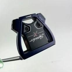 Used Right Handed TaylorMade Spider X Navy 34.5″ Putter Black Steel Golf Club -Callaway Club Shop IMG 8488 1
