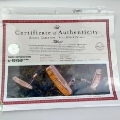 Scotty Cameron Copper Classic I 1st Run Proto Tour Xperimental 200 Pcs. Cu PL -Callaway Club Shop IMG 8594 3