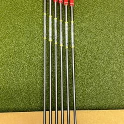 Used TaylorMade Stealth Irons 6-PW/AW SteelFiber 90g Regular Graphite Golf Set -Callaway Club Shop IMG 8715