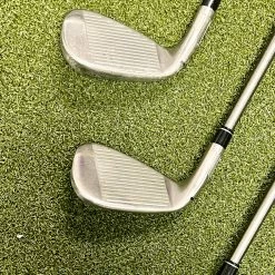 Used TaylorMade Stealth Irons 6-PW/AW SteelFiber 90g Regular Graphite Golf Set -Callaway Club Shop IMG 8719 1