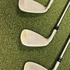 Used TaylorMade Stealth Irons 6-PW/AW SteelFiber 90g Regular Graphite Golf Set -Callaway Club Shop IMG 8720 1