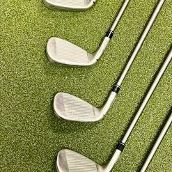 Used TaylorMade Stealth Irons 6-PW/AW SteelFiber 90g Regular Graphite Golf Set -Callaway Club Shop IMG 8721 1