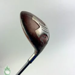 Used RH TaylorMade Titanium Driver 12* 90g Bubble Shaft Regular Flex Graphite 18 Used RH TaylorMade Titanium Driver 12* 90g Bubble Shaft Regular Flex Graphite -Callaway Club Shop IMG 8734