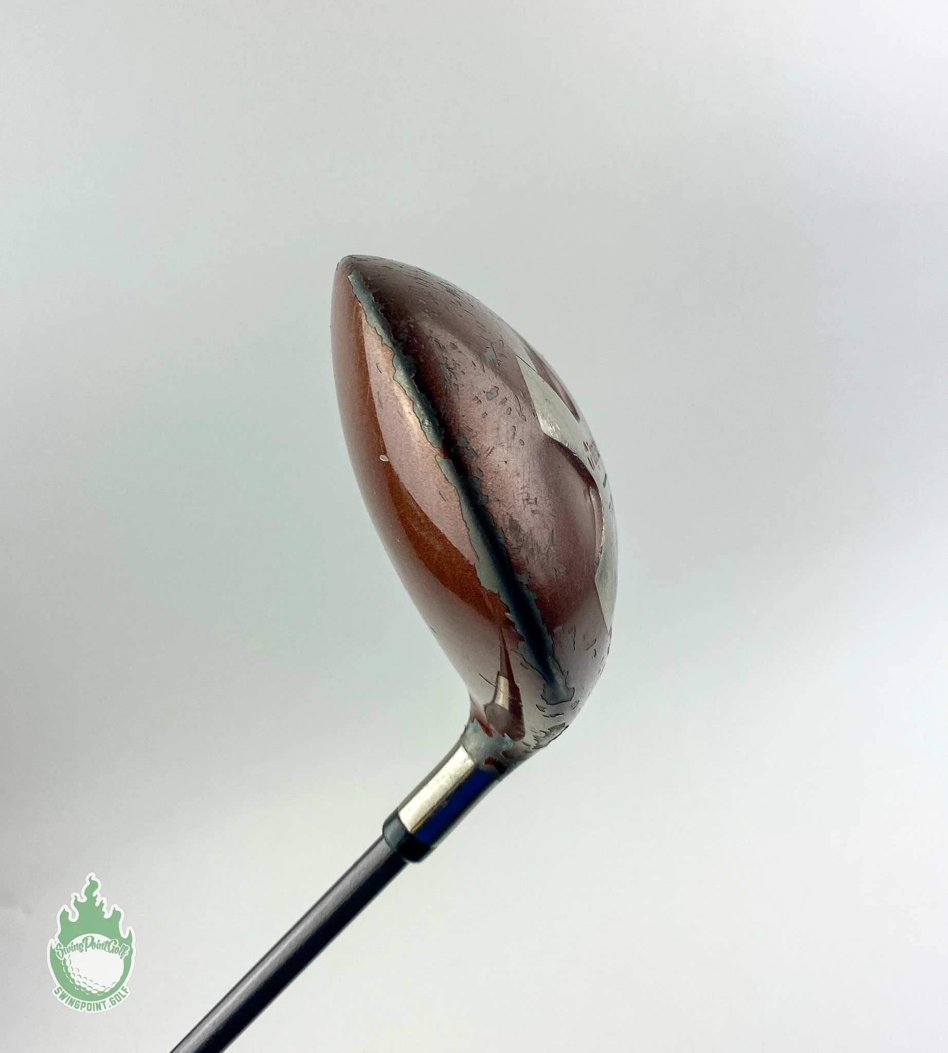 Used RH TaylorMade Titanium Driver 12* 90g Bubble Shaft Regular Flex Graphite 5 Used RH TaylorMade Titanium Driver 12* 90g Bubble Shaft Regular Flex Graphite - Image 3
