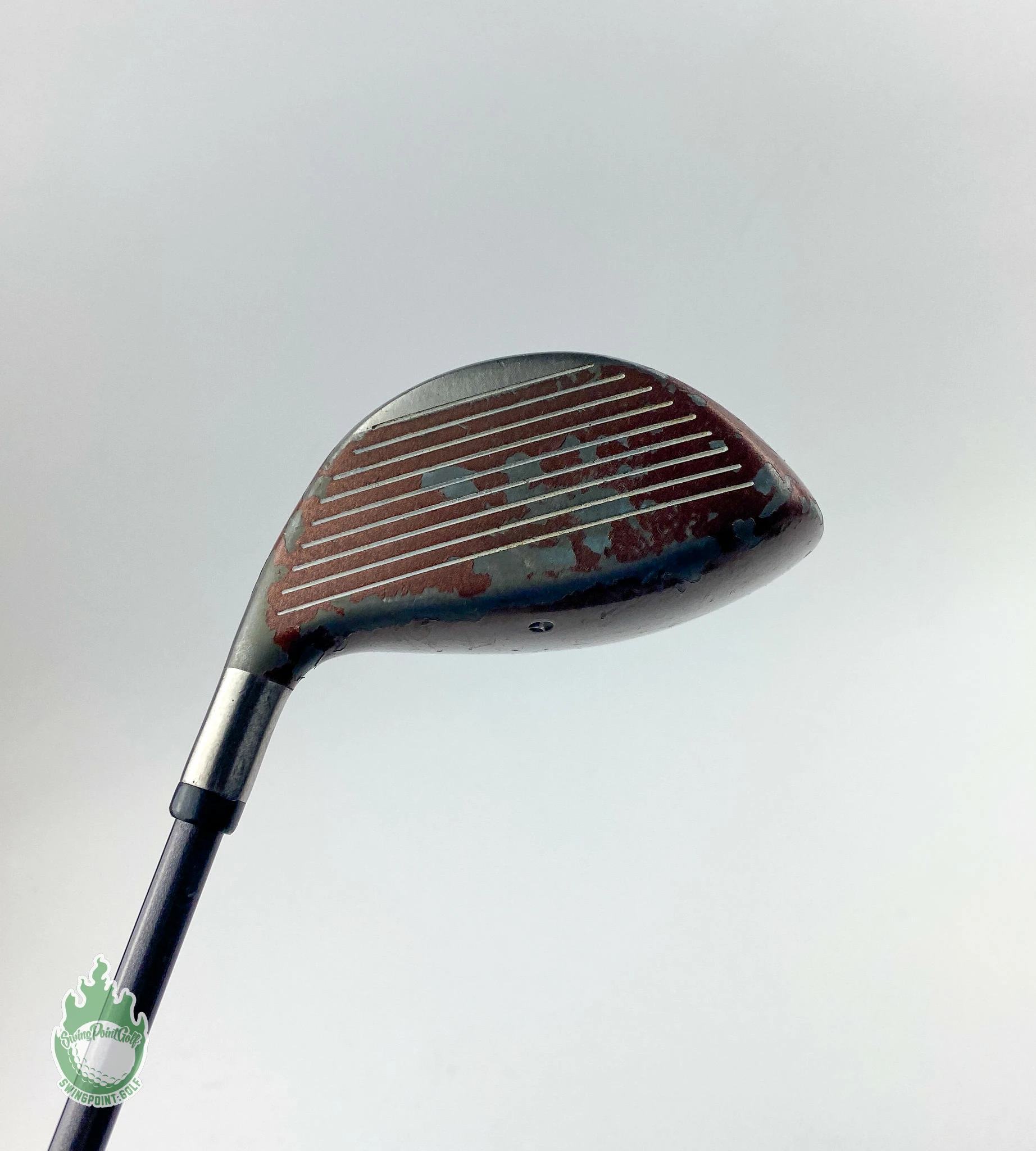 Used RH TaylorMade Titanium Driver 12* 90g Bubble Shaft Regular Flex Graphite 6 Used RH TaylorMade Titanium Driver 12* 90g Bubble Shaft Regular Flex Graphite - Image 4