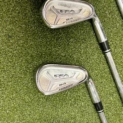 Adams Golf Used RH Adams IDEA Tech A4 Forged Irons 6-PW S300 Stiff Flex Steel Golf Set -Callaway Club Shop IMG 8784
