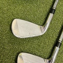 Adams Golf Used RH Adams IDEA Tech A4 Forged Irons 6-PW S300 Stiff Flex Steel Golf Set -Callaway Club Shop IMG 8787