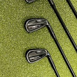RH Titleist T100S Black Forged Irons 4-PW/48* Project X LZ Stiff Steel Golf Set -Callaway Club Shop IMG 8879