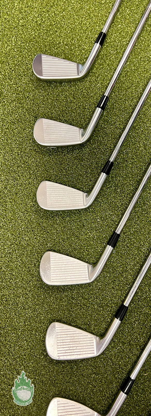 Used Titleist AP2 714 Forged Irons 3-PW KBS Tour Stiff Flex Steel Golf Club Set 11 Used Titleist AP2 714 Forged Irons 3-PW KBS Tour Stiff Flex Steel Golf Club Set - Image 9