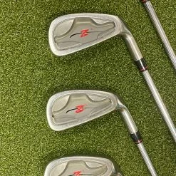 Used RH Dimension Z 1 Irons 2-PW Rifle Lite 5.0 Regular Flex Steel Golf Set -Callaway Club Shop IMG 8930
