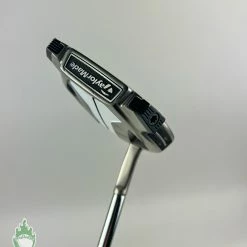 Used TaylorMade Spider X Platinum/White 35″ Putter Steel Golf Club W/ Headcover -Callaway Club Shop IMG 8979 2