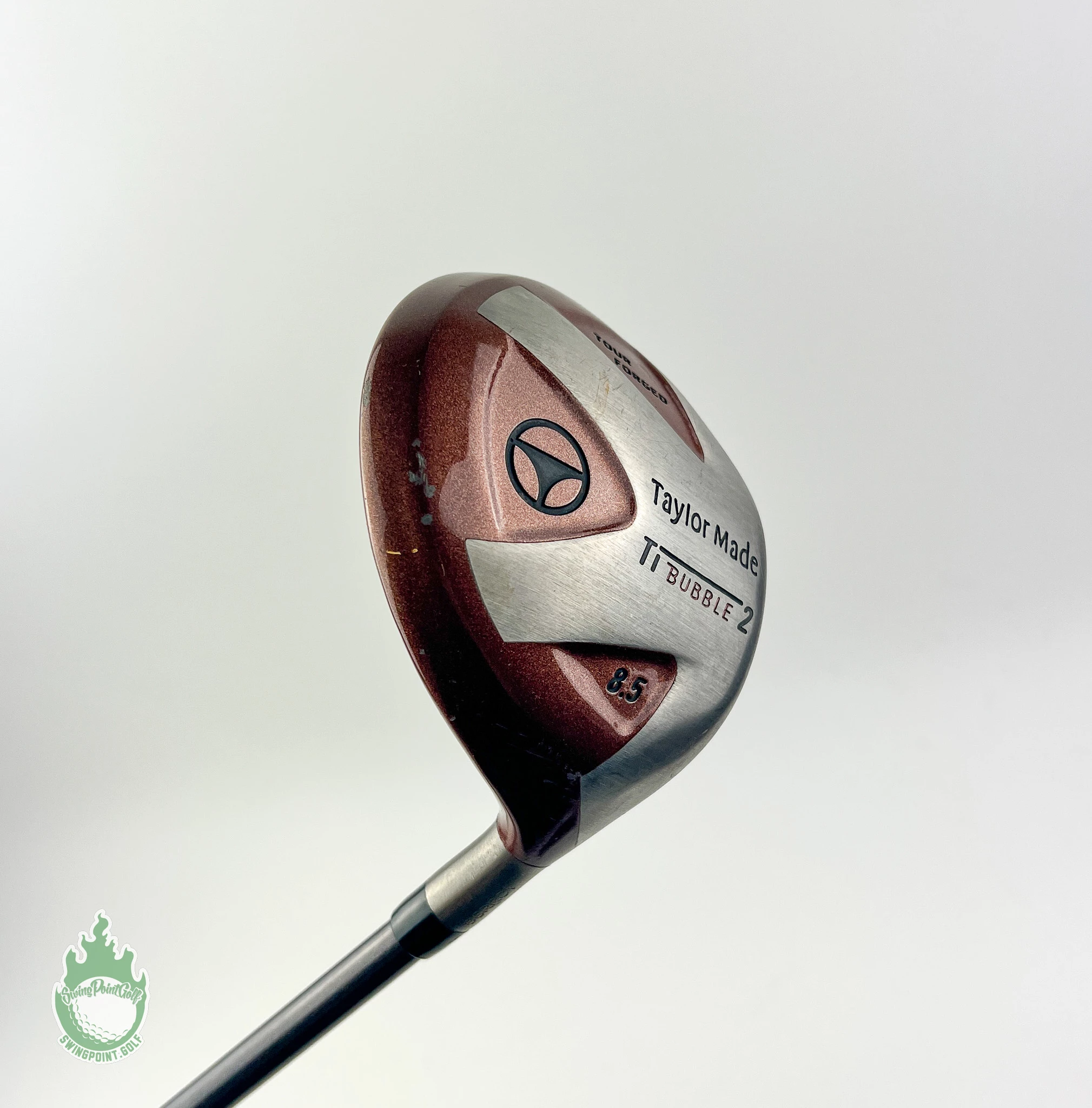 Used RH Taylormade TI Bubble 2 Driver 8.5* 90g Stiff Flex Graphite Golf Club 4 Used RH Taylormade TI Bubble 2 Driver 8.5* 90g Stiff Flex Graphite Golf Club - Image 2