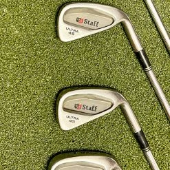 Used RH Wilson Staff Ultra 45 Irons 3,4 6-PW Stiff Flex Steel Golf Club Set -Callaway Club Shop IMG 9037 2