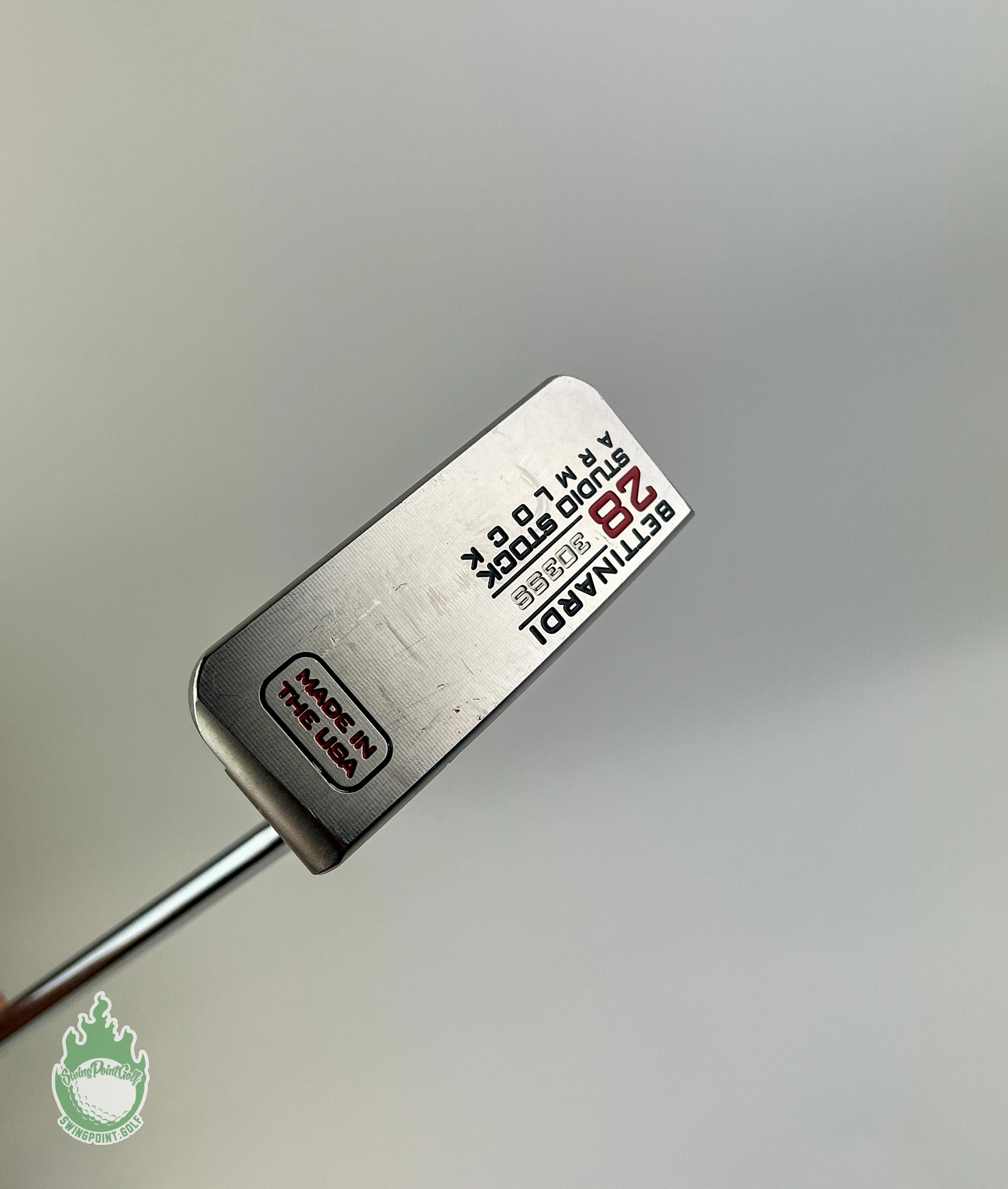 Used 2021 Bettinardi Studio Stock 28 Armlock 303SS 41″ Putter Golf Steel Golf 13 Used 2021 Bettinardi Studio Stock 28 Armlock 303SS 41″ Putter Golf Steel Golf - Image 11