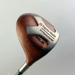 Used Right Handed TaylorMade Titanium Driver 10.5* Senior Flex Bubble Shaft -Callaway Club Shop IMG 9114