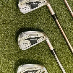Used Callaway APEX Forged ’19/CF19 Irons 5-PW/AW Recoil 470 Stiff Graphite Set -Callaway Club Shop IMG 9163