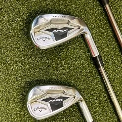Used Callaway APEX Forged ’19/CF19 Irons 5-PW/AW Recoil 470 Stiff Graphite Set -Callaway Club Shop IMG 9164
