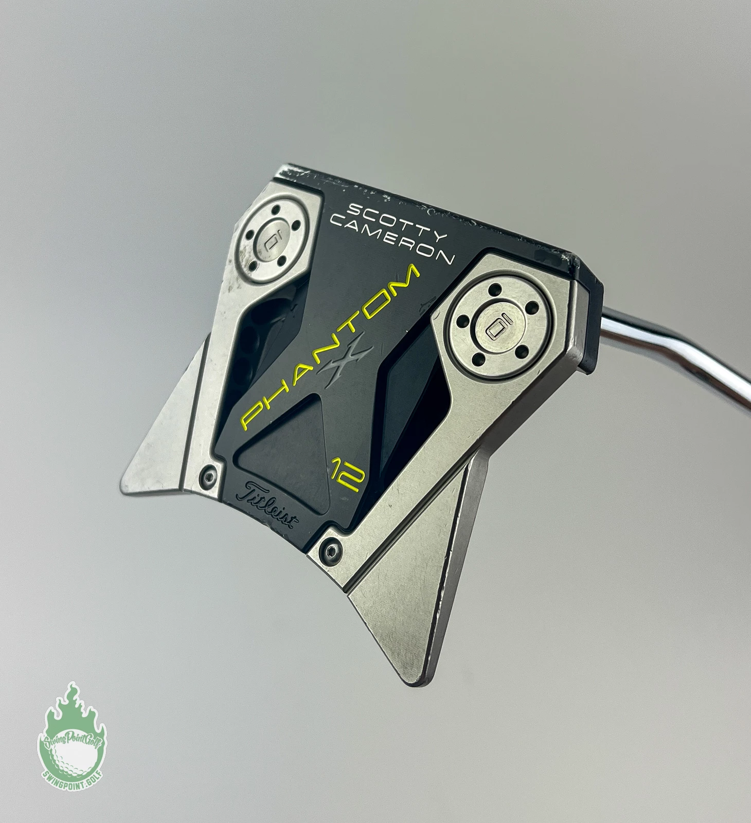 Used RH Titleist Scotty Cameron Phantom X 12 Mallet 34″ Putter Steel Golf Club 3 Used RH Titleist Scotty Cameron Phantom X 12 Mallet 34″ Putter Steel Golf Club