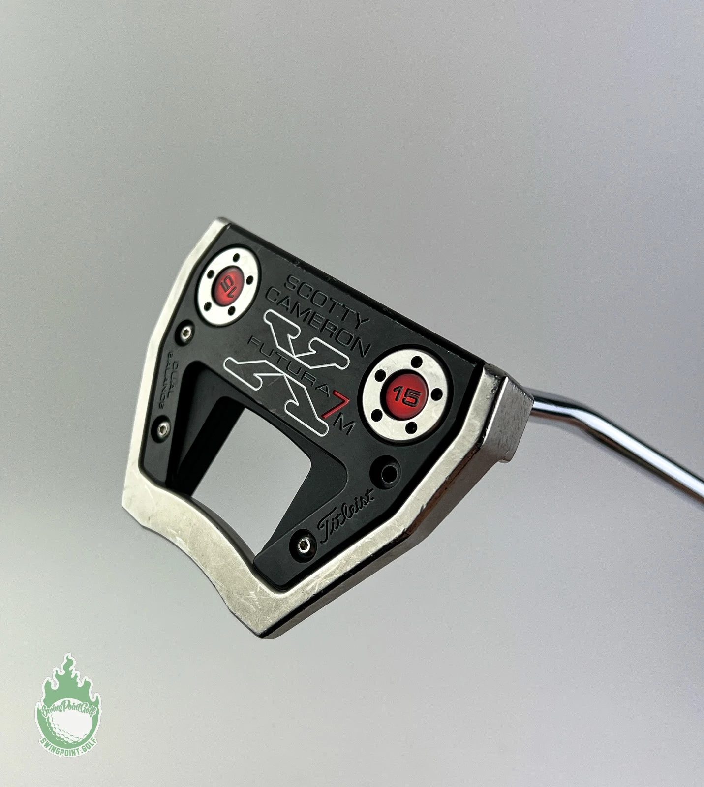 Used Right Handed Titleist Scotty Cameron Futura X7M 35″ Putter Steel Golf Club 3 Used Right Handed Titleist Scotty Cameron Futura X7M 35″ Putter Steel Golf Club