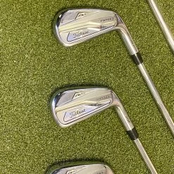 RH Titleist 718 AP2 Forged Irons 5-PW AMT Tour White S300 Stiff Steel Golf Set -Callaway Club Shop IMG 9251