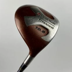 Used Right Handed Taylormade Titanium Driver 10.5* 90g Stiff-Flex Bubble Shaft