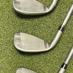 Used RH TaylorMade RAC OS Irons 3-PW/SW 90g Stiff Flex Steel Golf Club Set -Callaway Club Shop IMG 9476 1