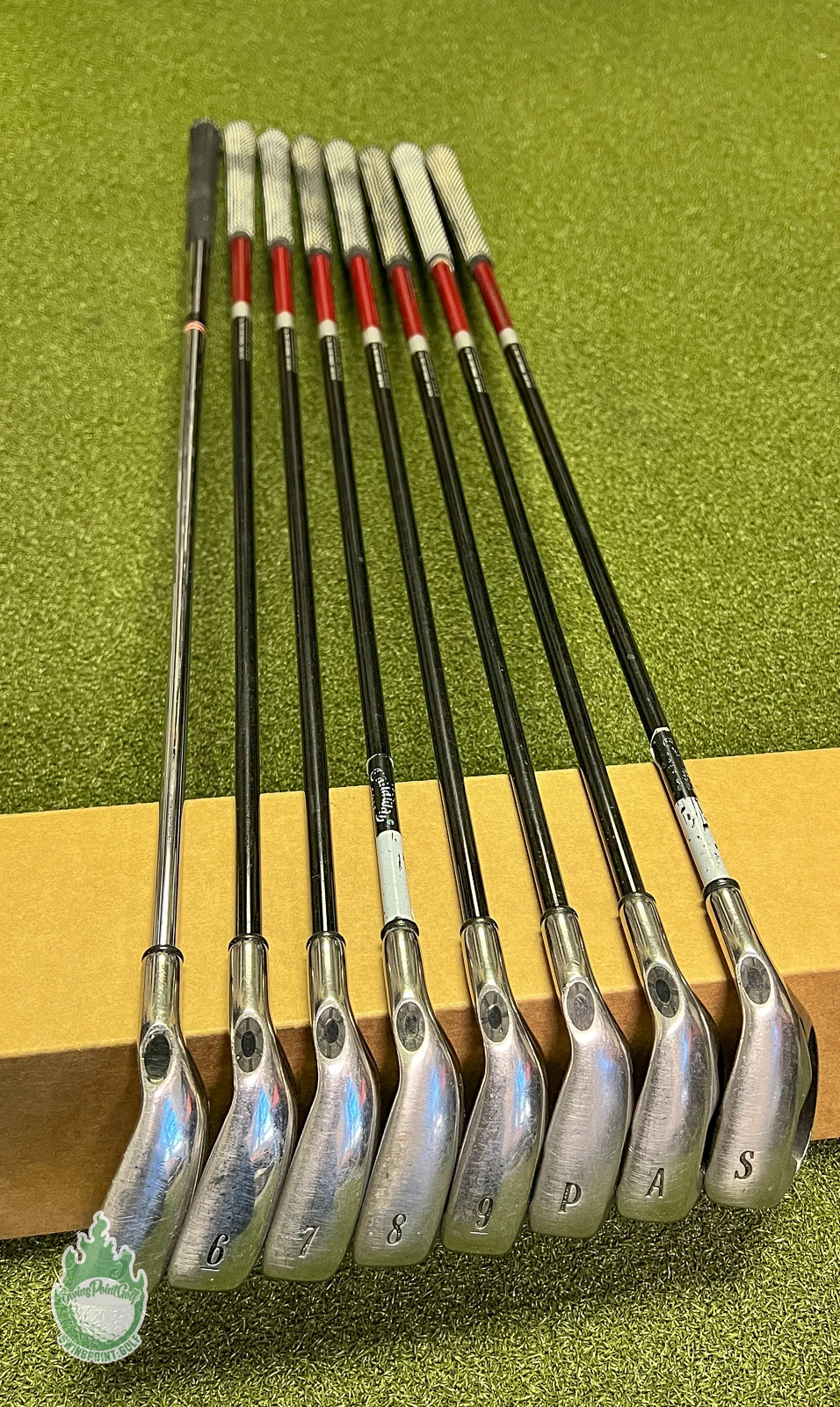 Used RH Callaway Big Bertha 2006 Irons 5-PW/AW/SW 75g Regular Graphite Golf Set 13 Used RH Callaway Big Bertha 2006 Irons 5-PW/AW/SW 75g Regular Graphite Golf Set - Image 11